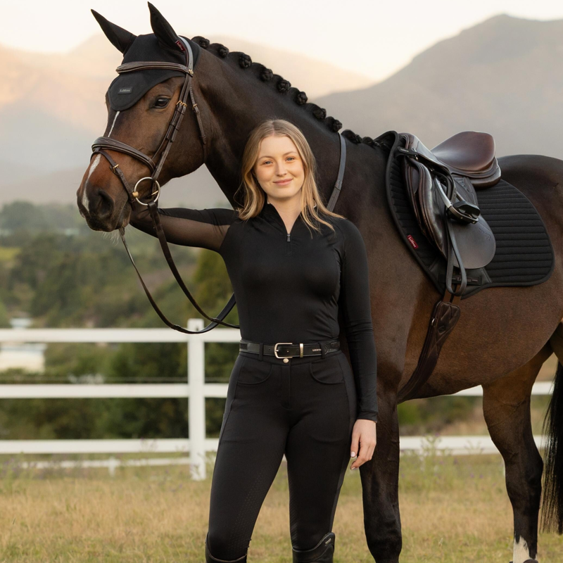 LeMieux Cami Sculpt Full Seat Breeches in Black-6